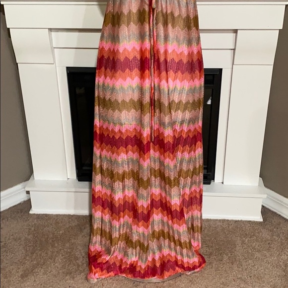 Elif for Jordan Taylor Chevron Maxi Dress Swim Cover Up - Picture 5 of 10